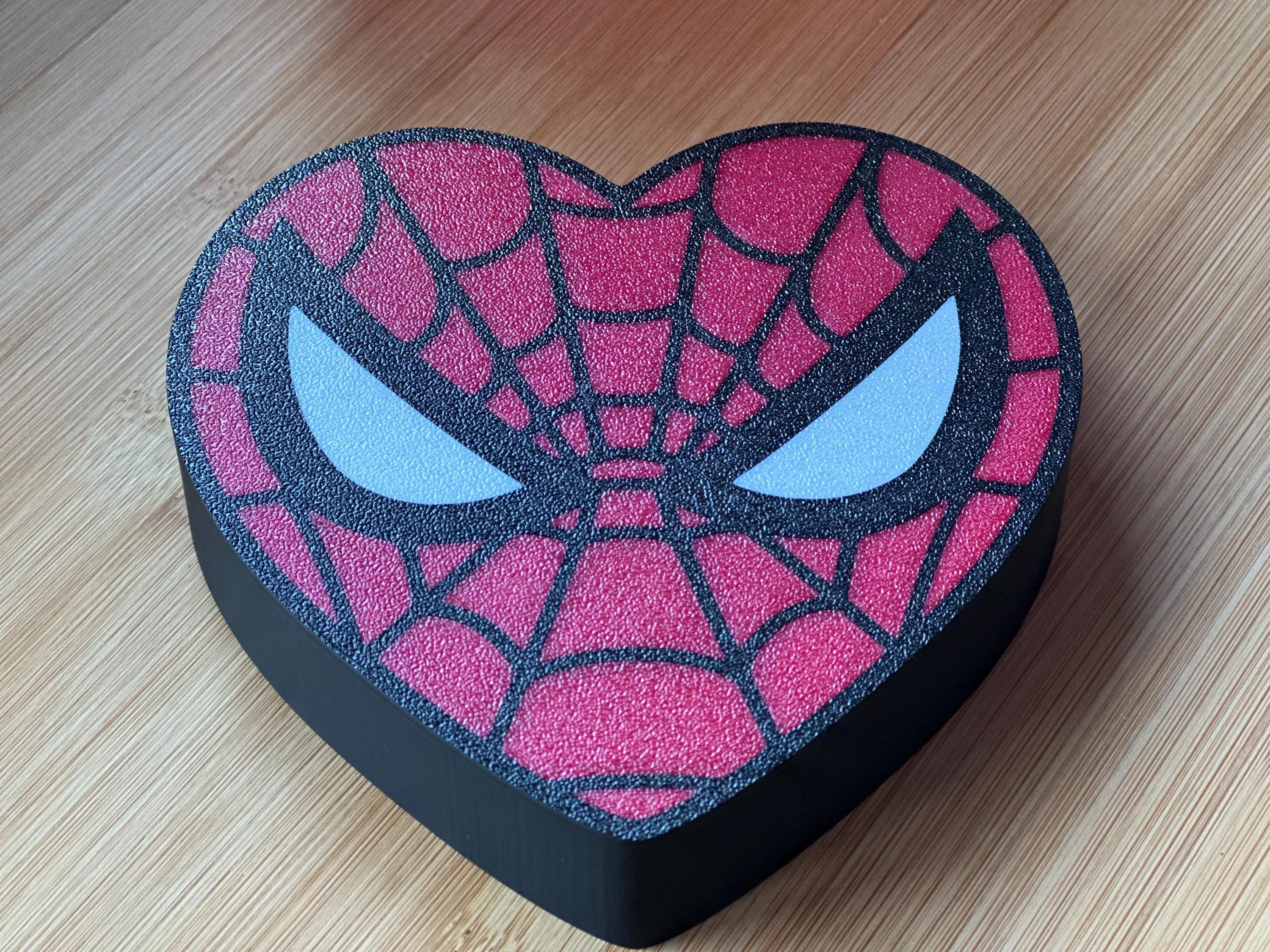 Spiderman Heart-Shaped Gift Box