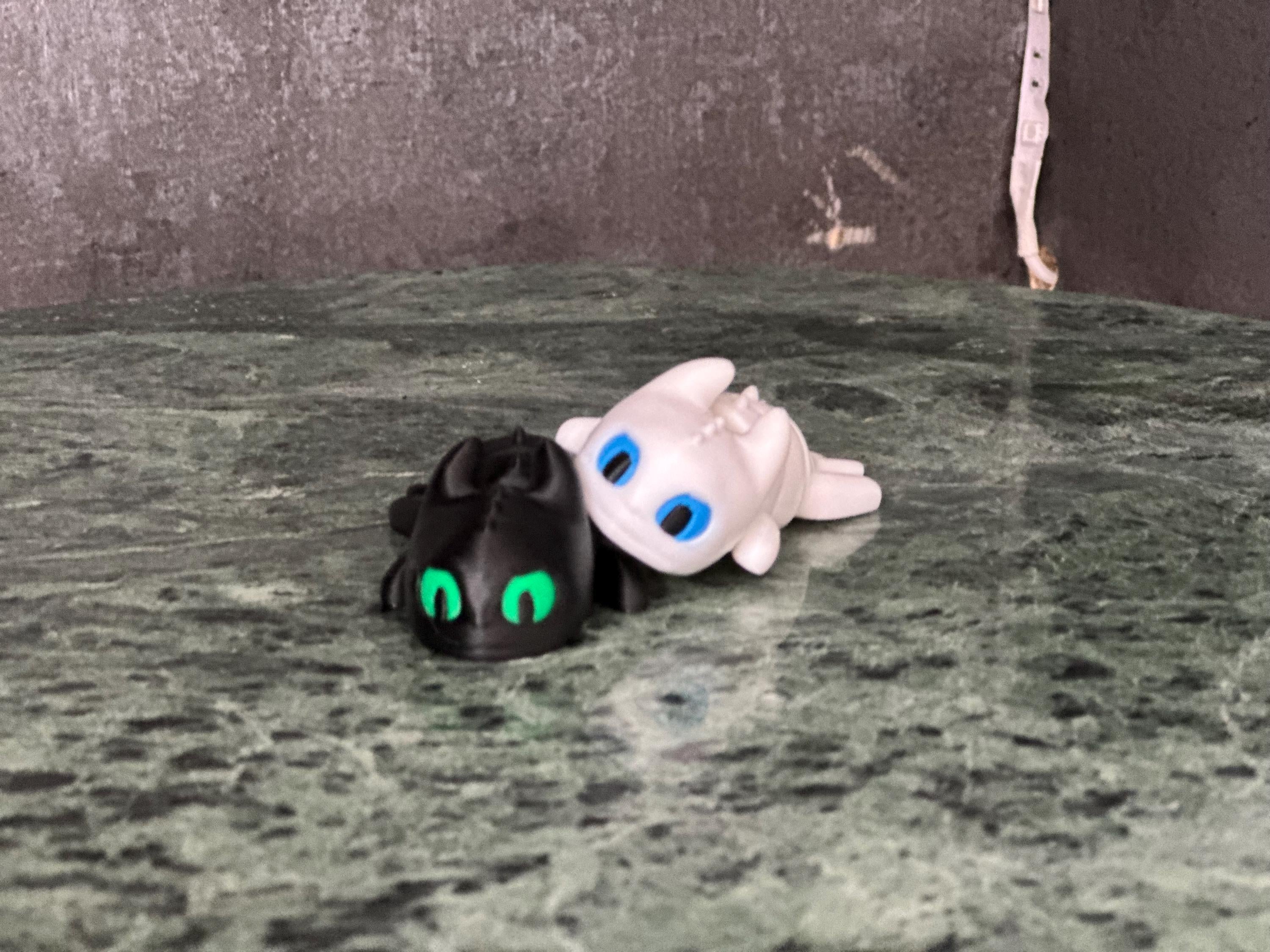 Night Fury & Light Fury Set