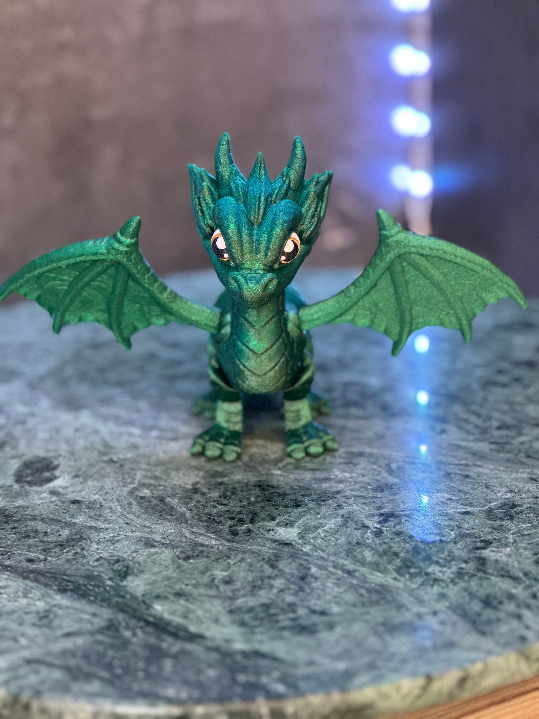 Fourth Wing Dragon Figurines