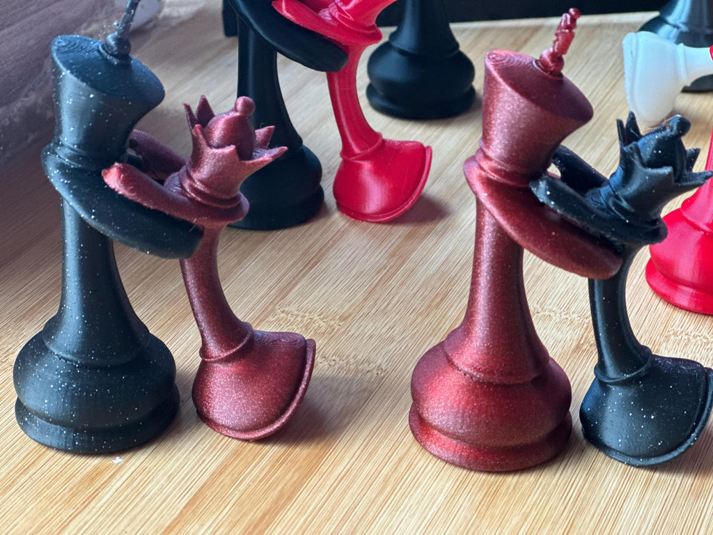 King & Queen Chess Piece