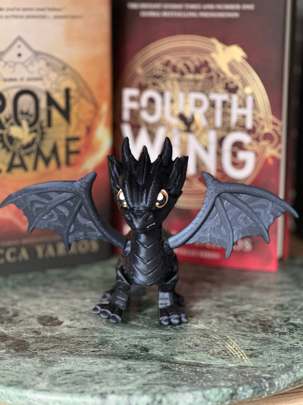 Fourth Wing Blue Dragon