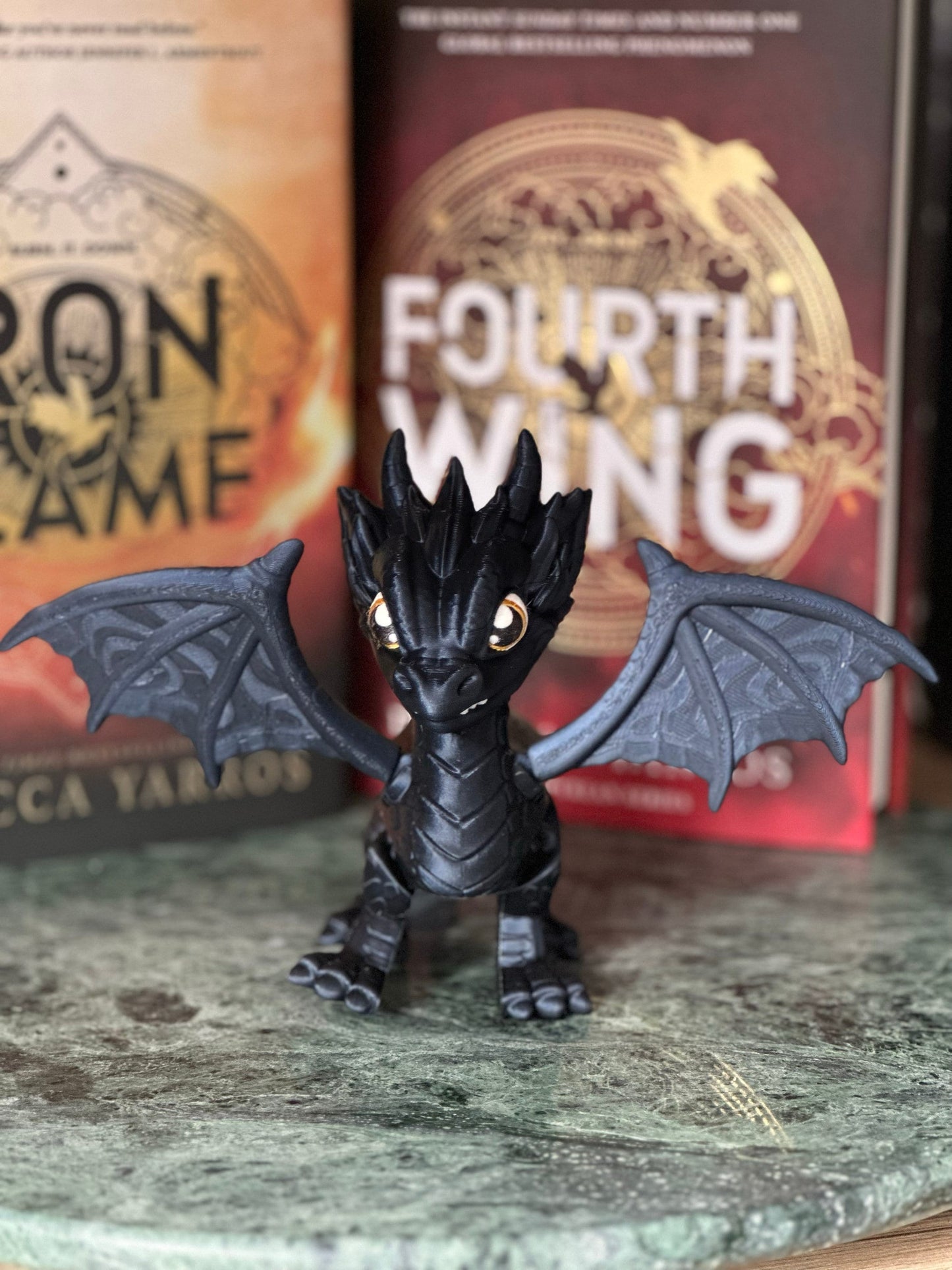 Fourth Wing Blue Dragon