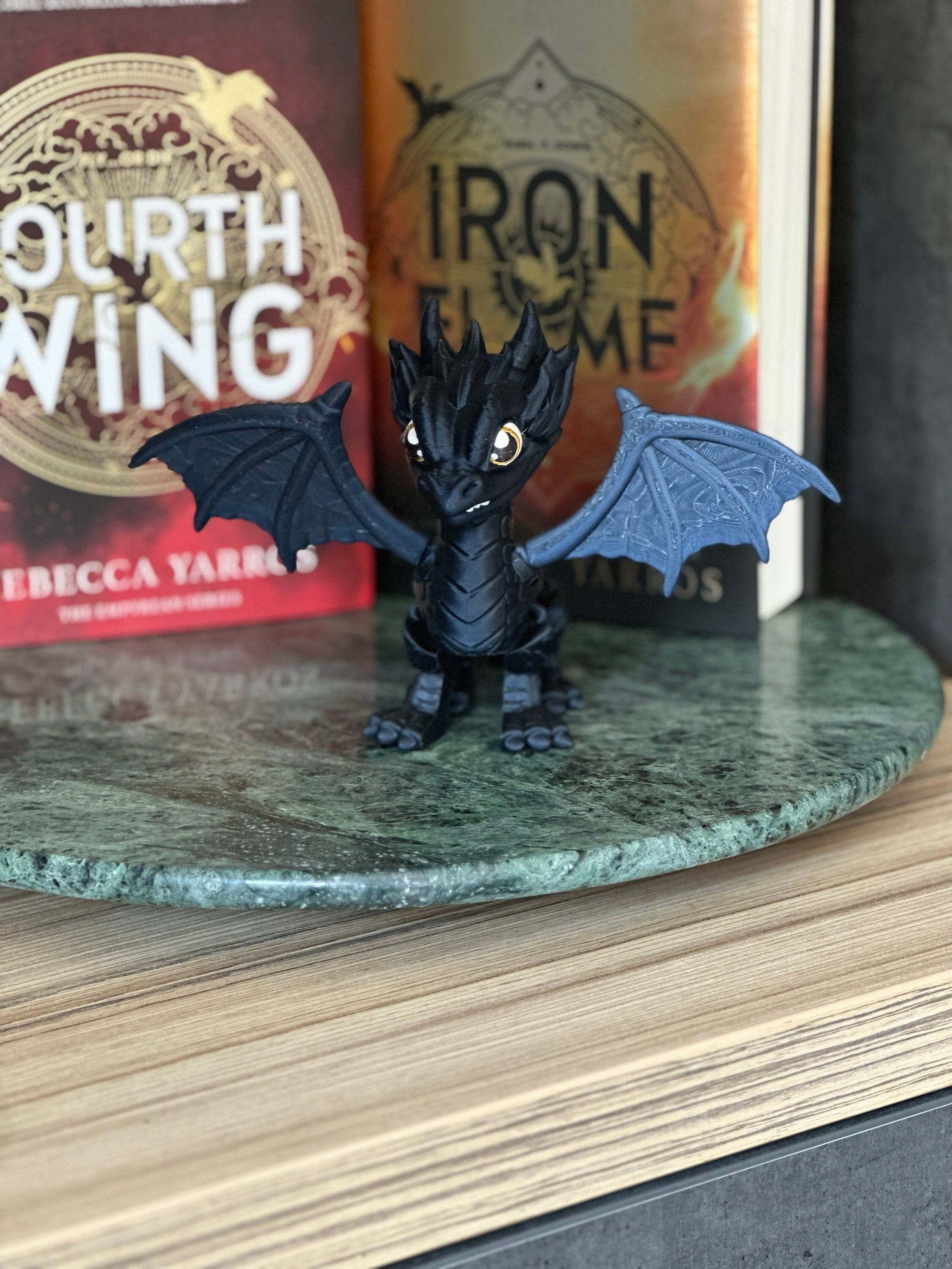 Fourth Wing Blue Dragon