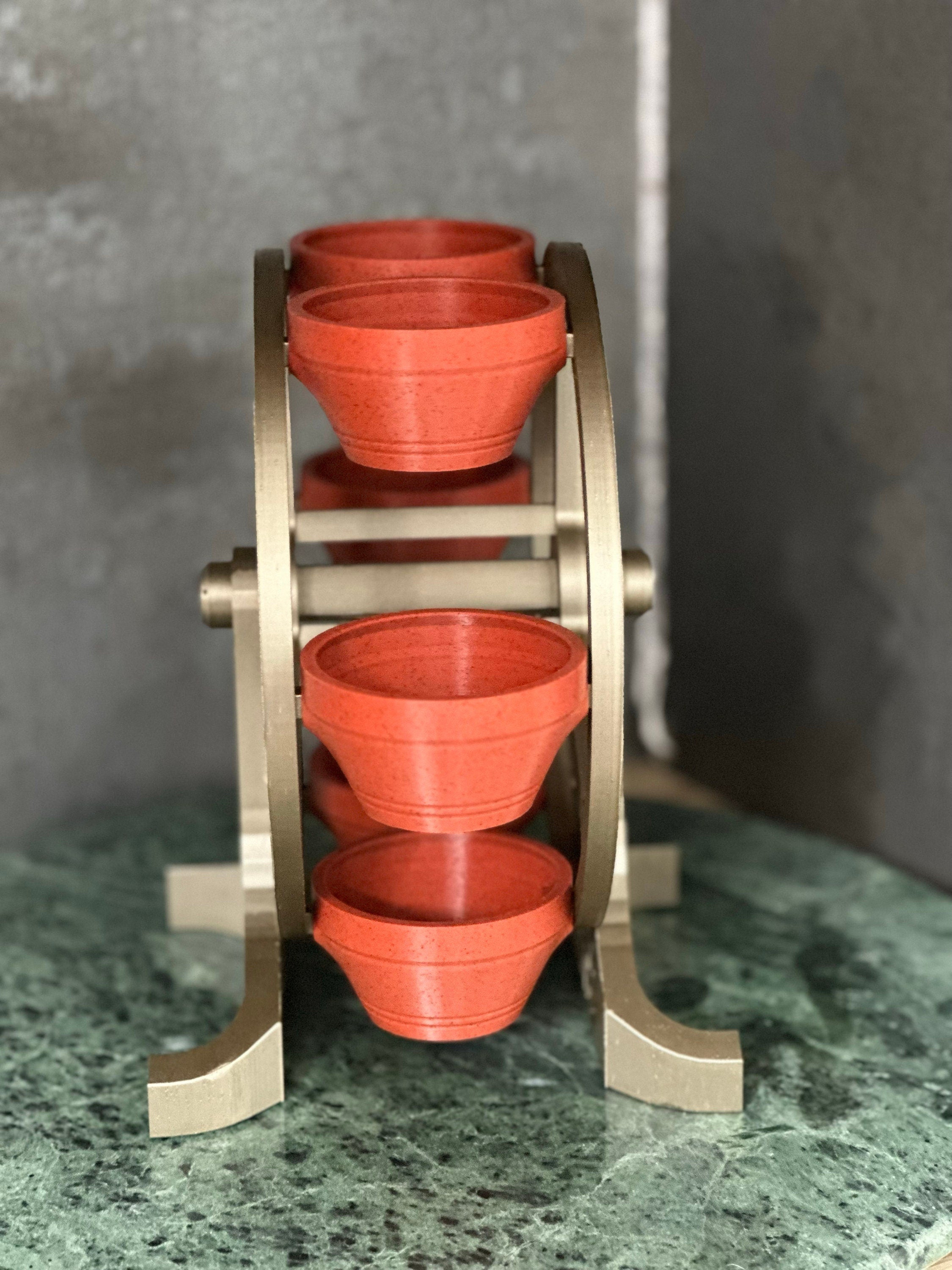 Ferris Wheel Pots (plants not included)