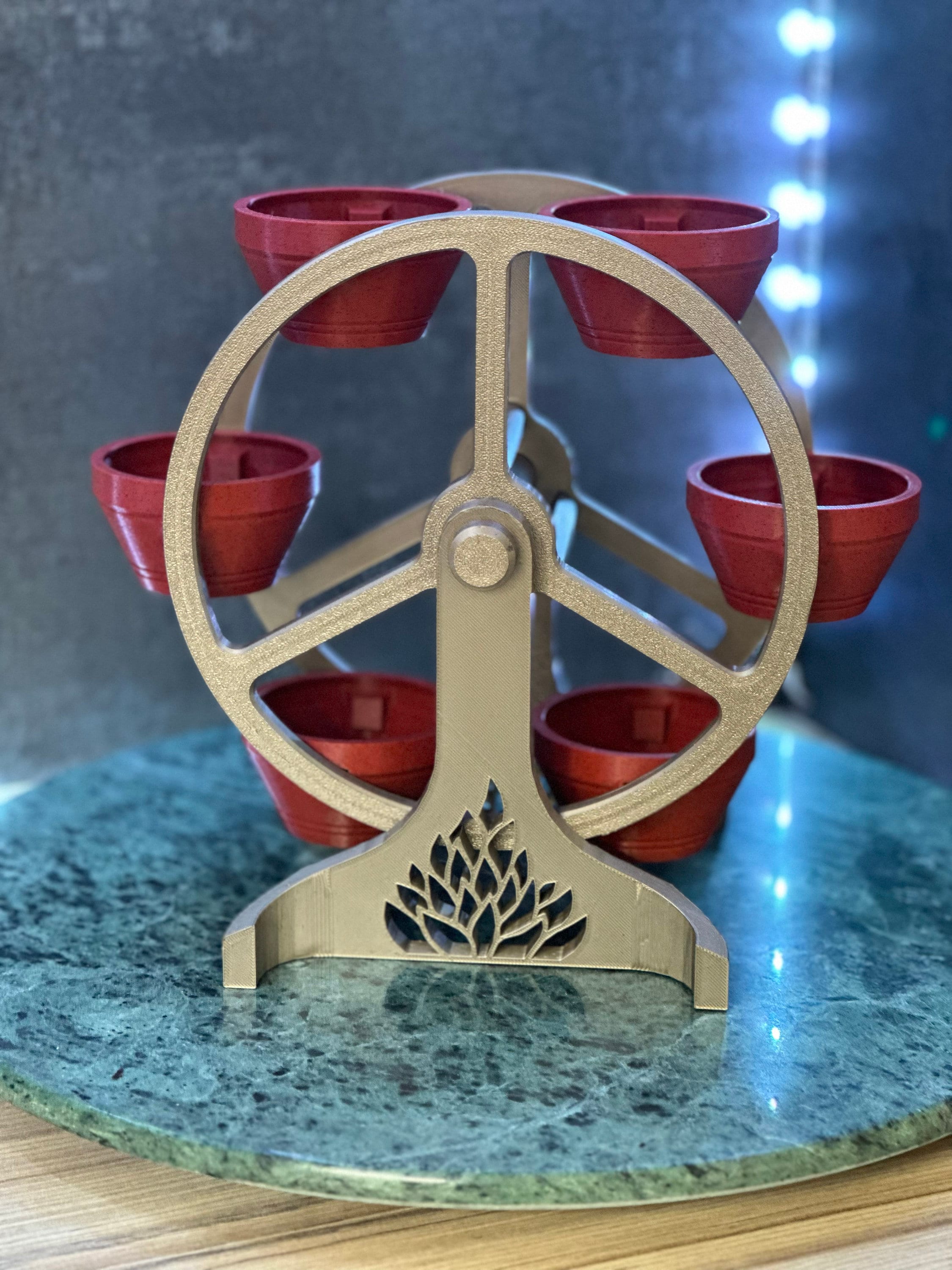 Ferris Wheel Pots (plants not included)