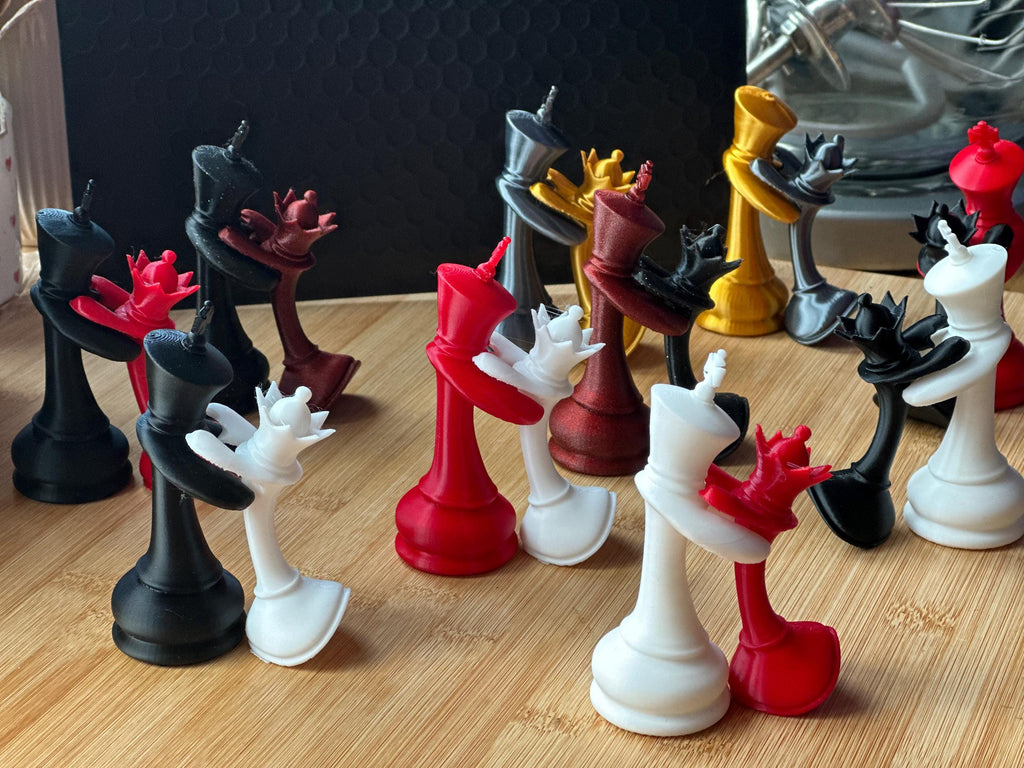 King & Queen Chess Piece