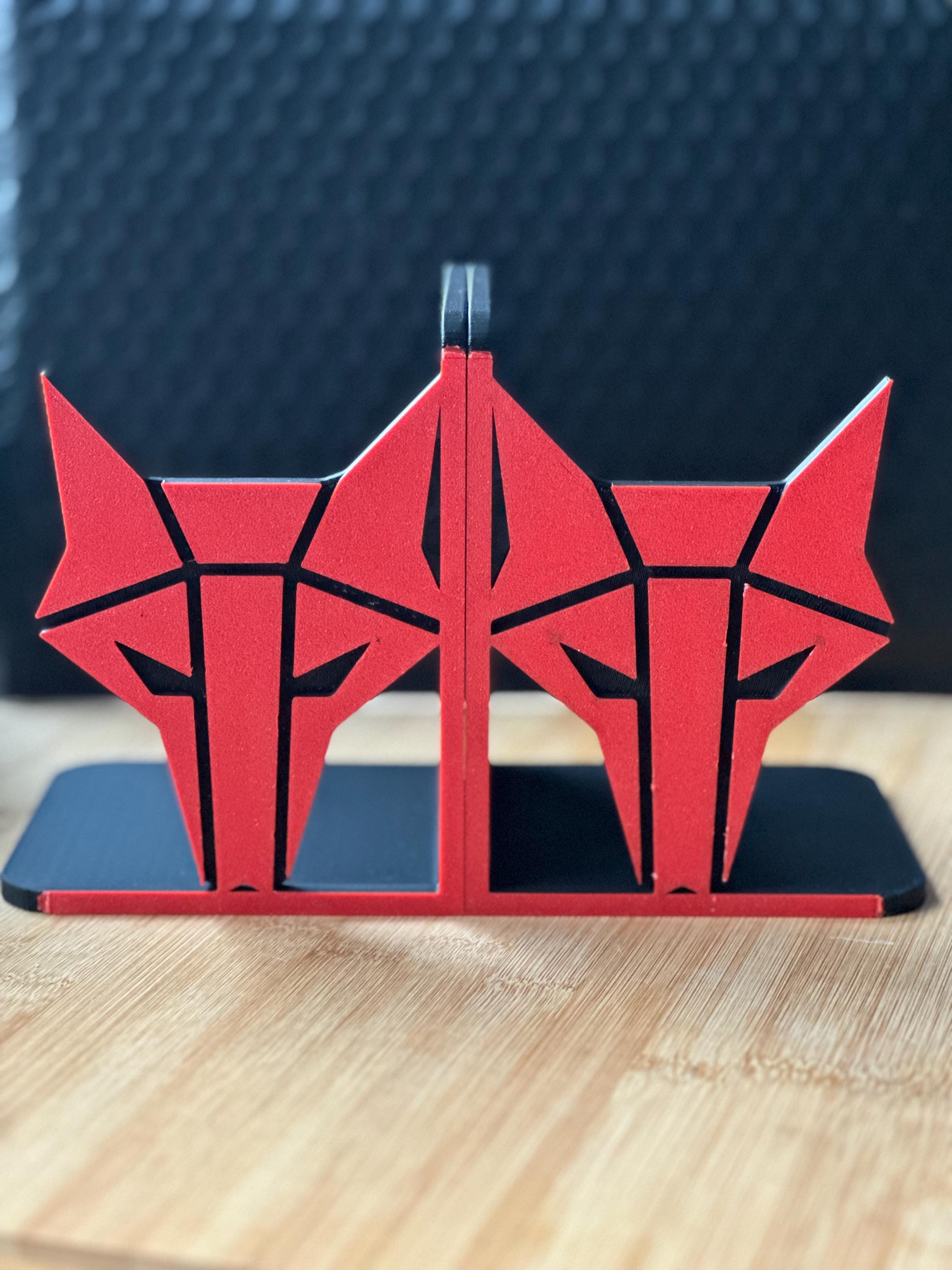 Red Rising Wolf Bookend