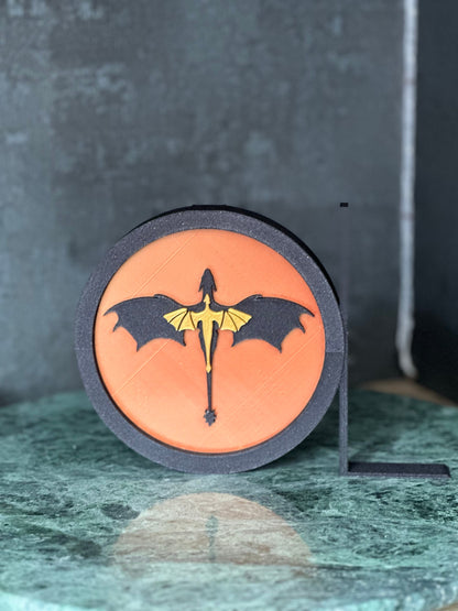 Fourth Wing Bookend