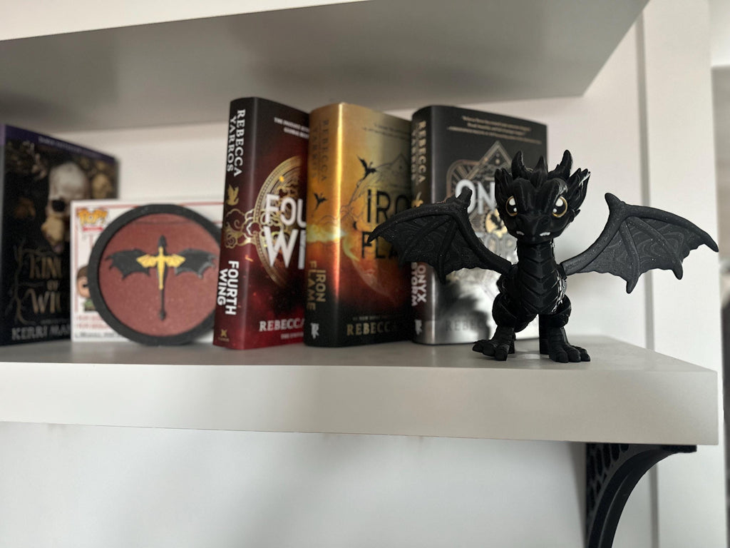 Fourth Wing Tairn Dragon Figurine