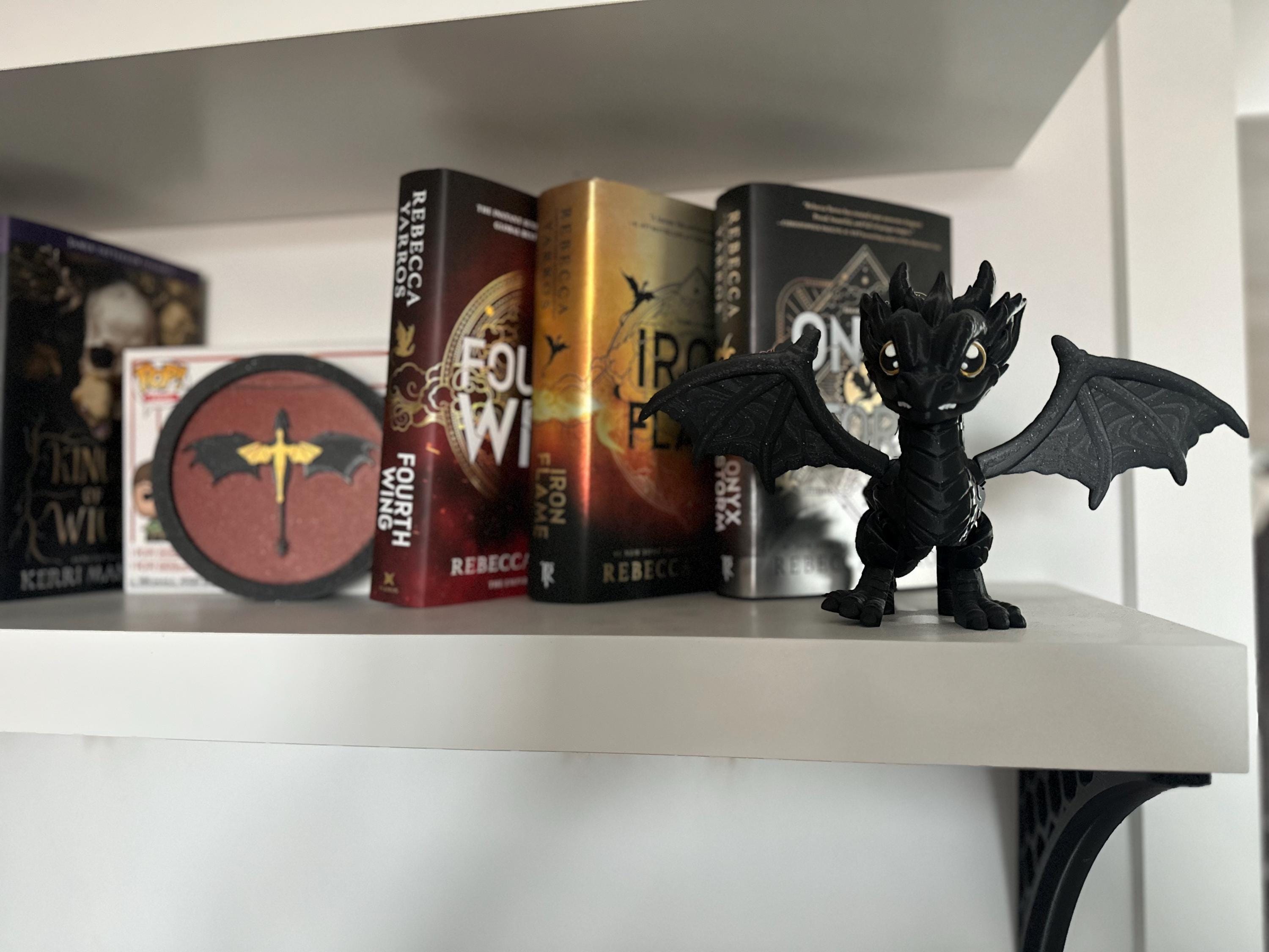 Fourth Wing Tairn Dragon Figurine