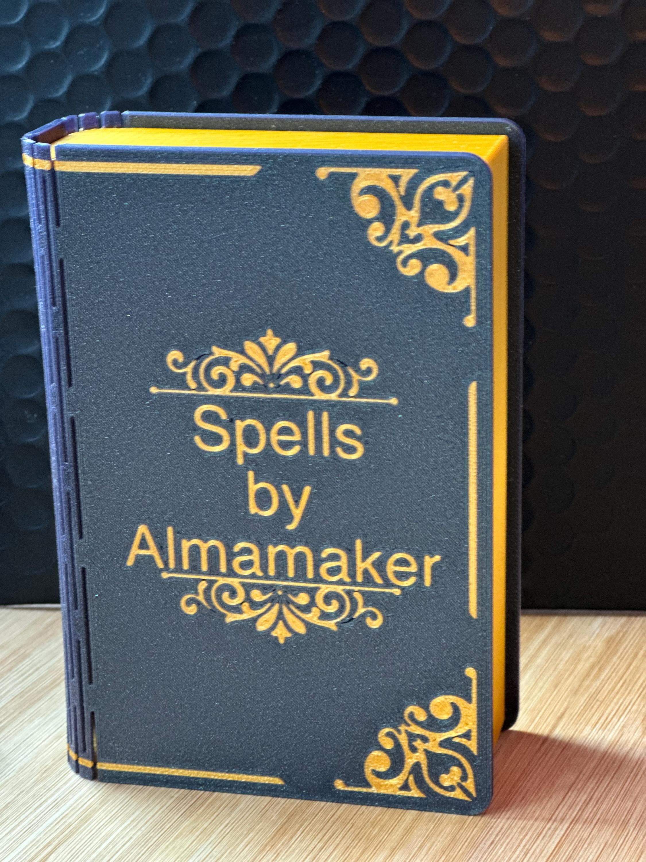 Spellbook Secret Storage Box