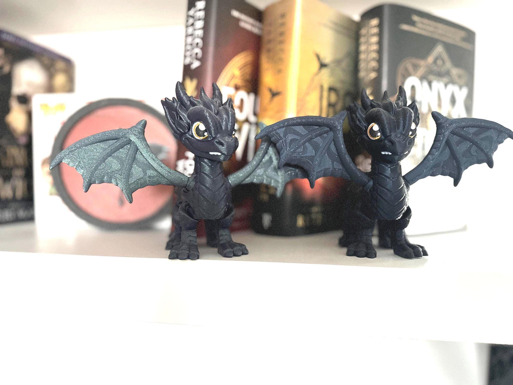 Fourth Wing Blue Dragon