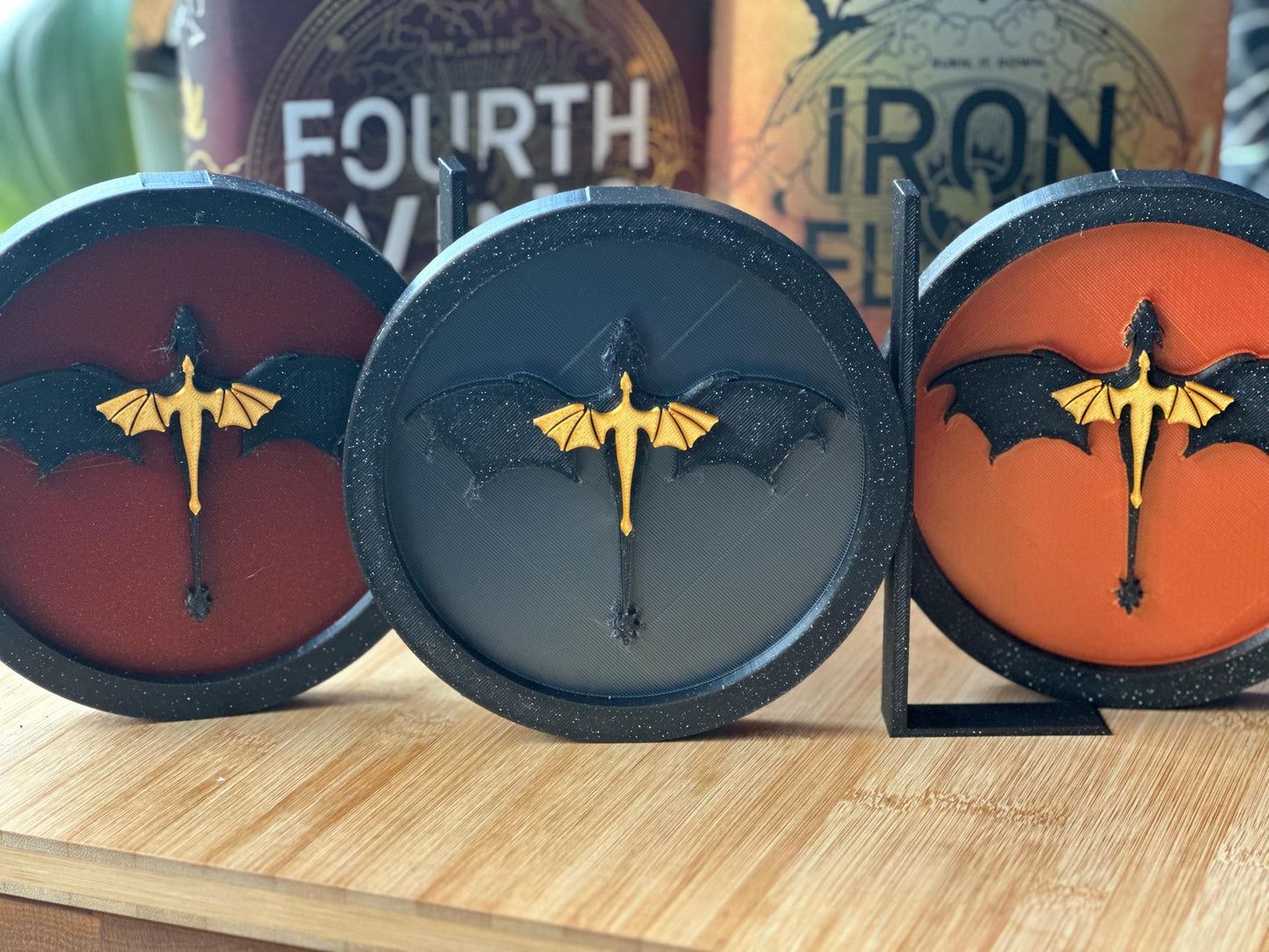 Fourth Wing Bookend
