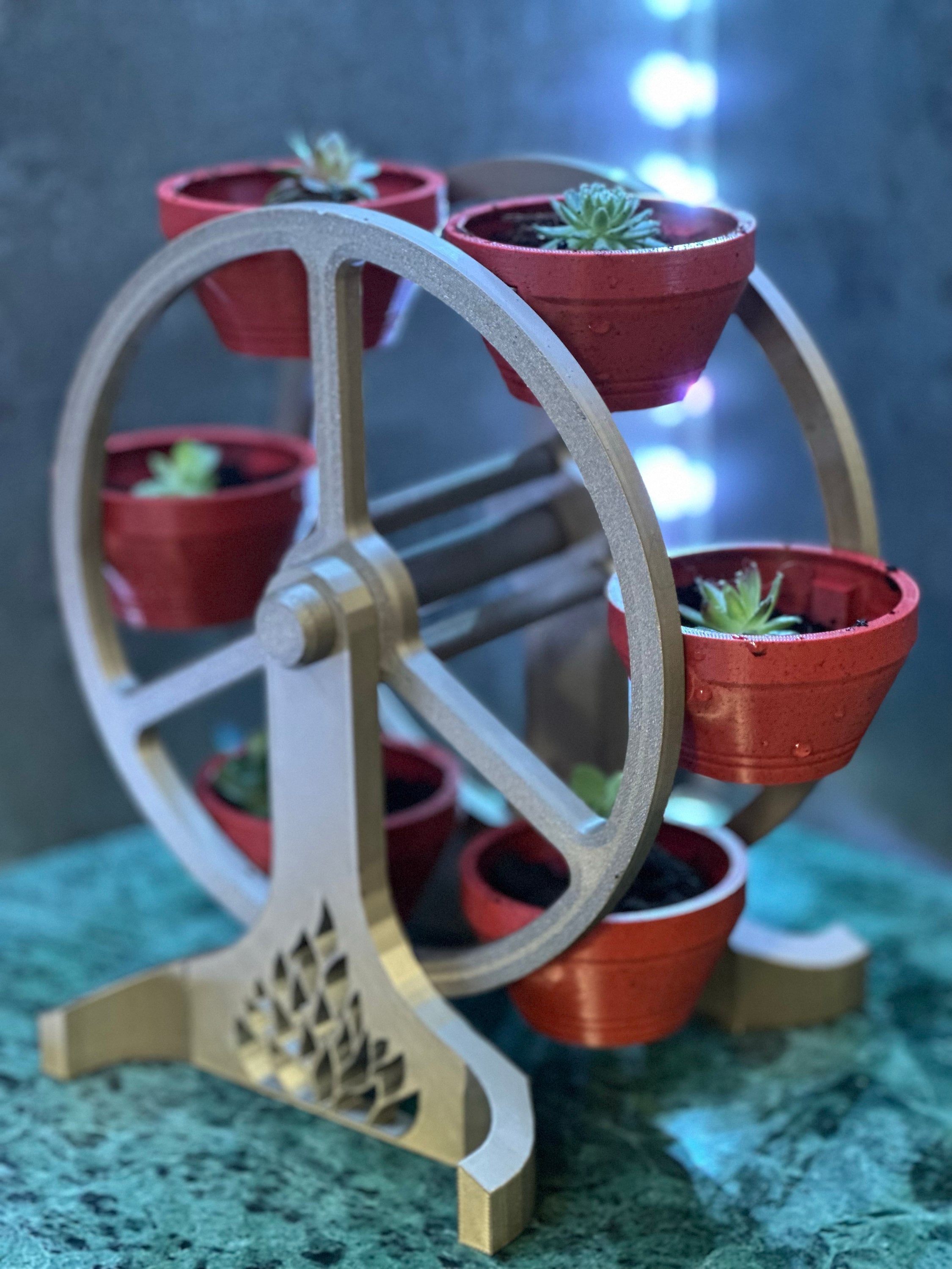 Ferris Wheel Pots (plants not included)