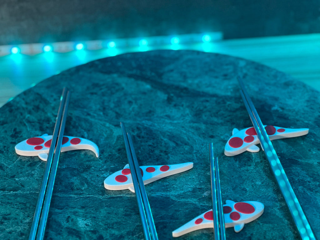 Chopstick Rest Koi  (Set of 4)