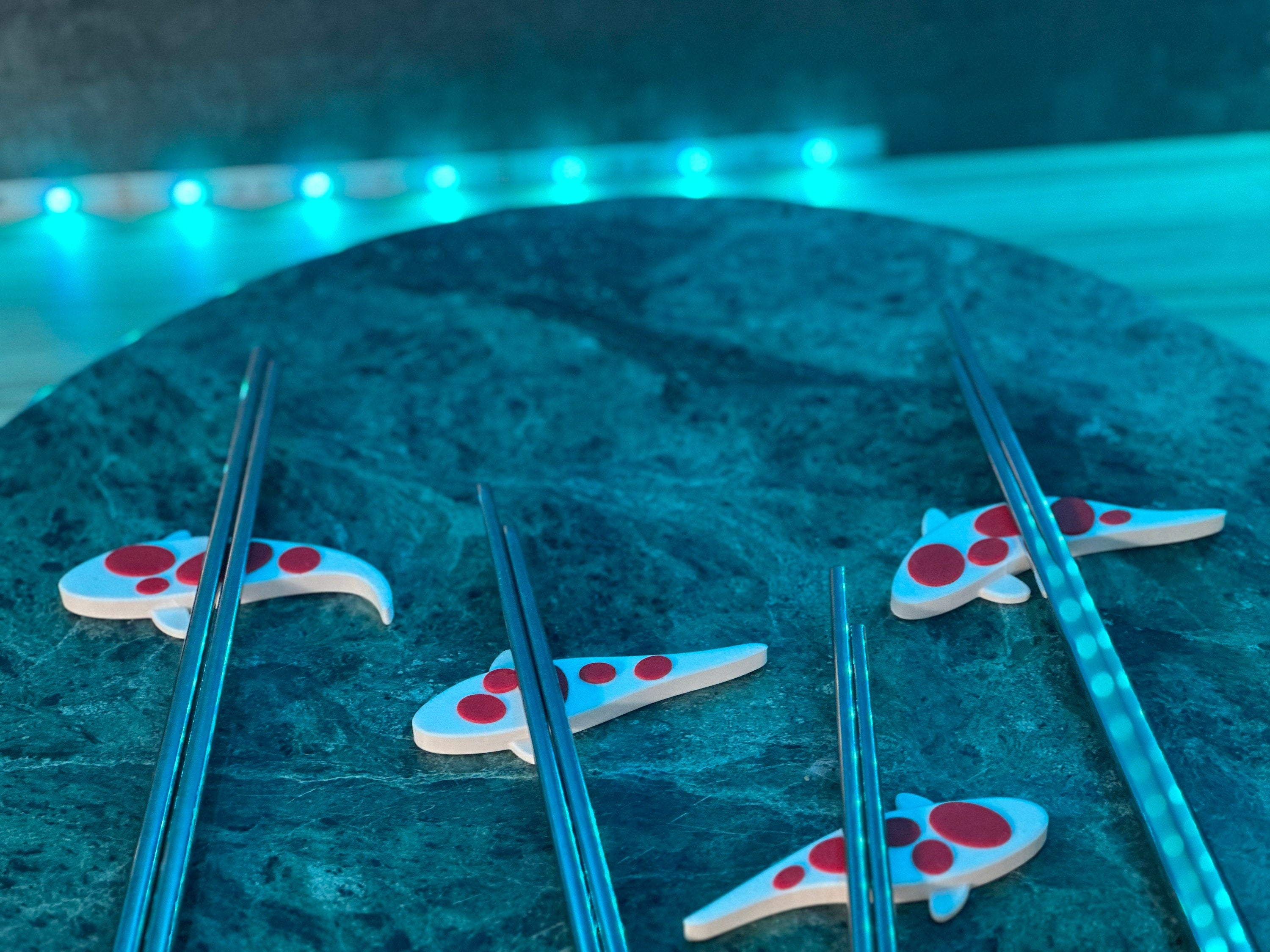 Chopstick Rest Koi  (Set of 4)