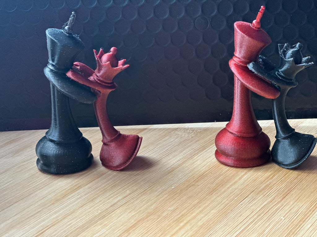 King & Queen Chess Piece