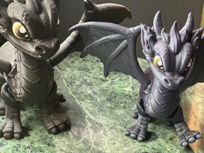 Fourth Wing Iridescent Dragon ‘Onyx Storm’