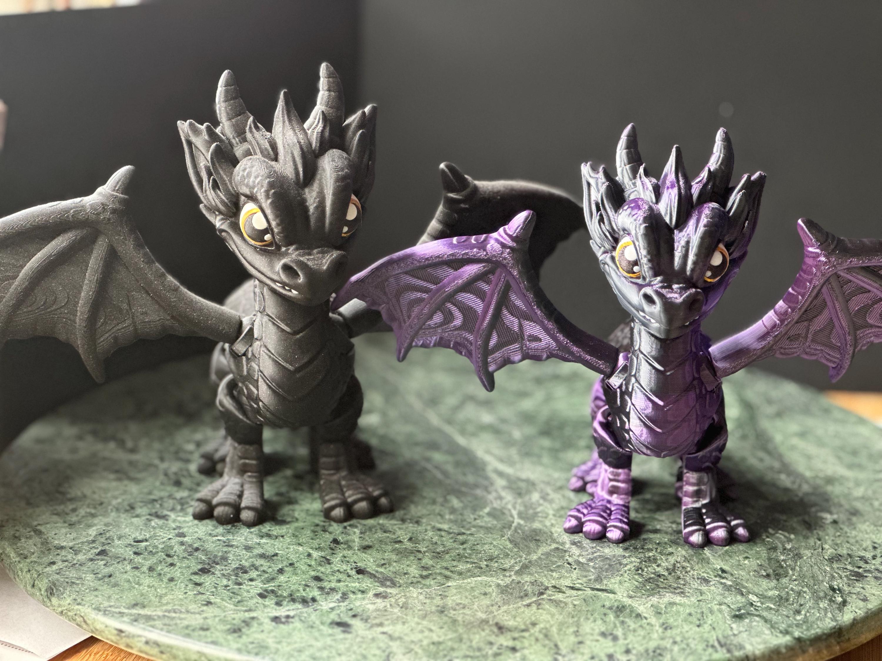 Fourth Wing Iridescent Dragon ‘Onyx Storm’