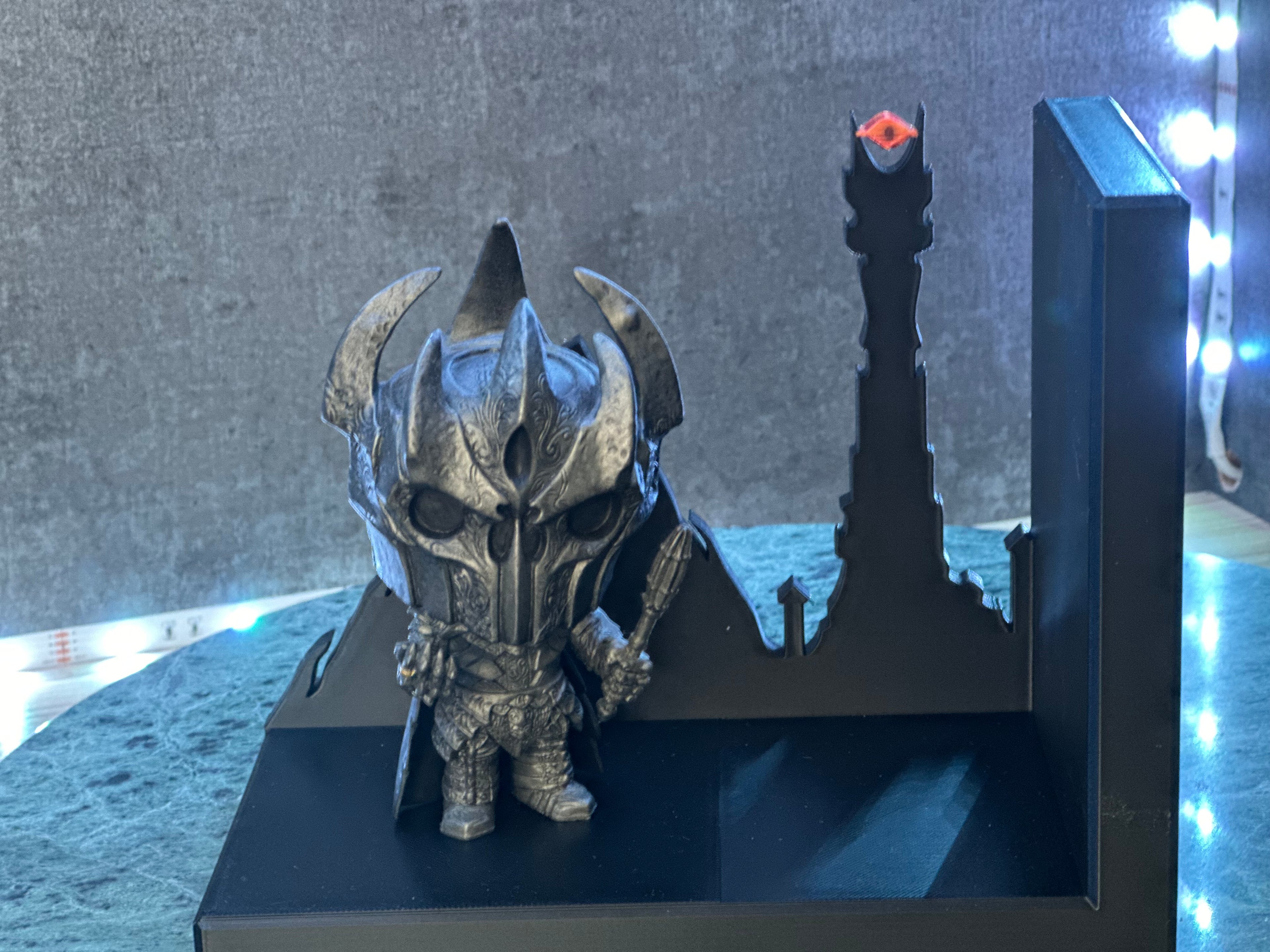LOTR Tower (Barad-Dûr) Bookend