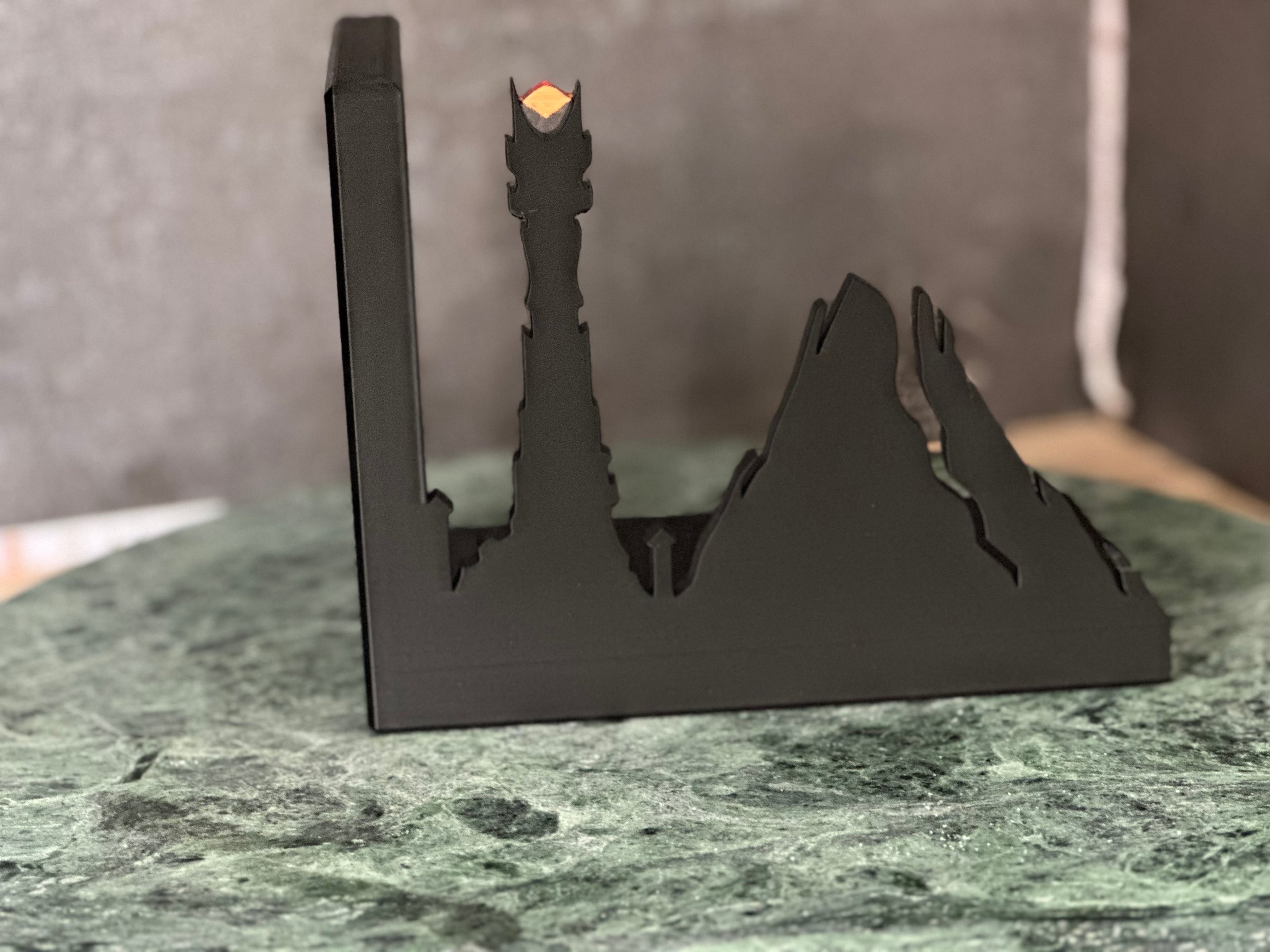 LOTR Tower (Barad-Dûr) Bookend