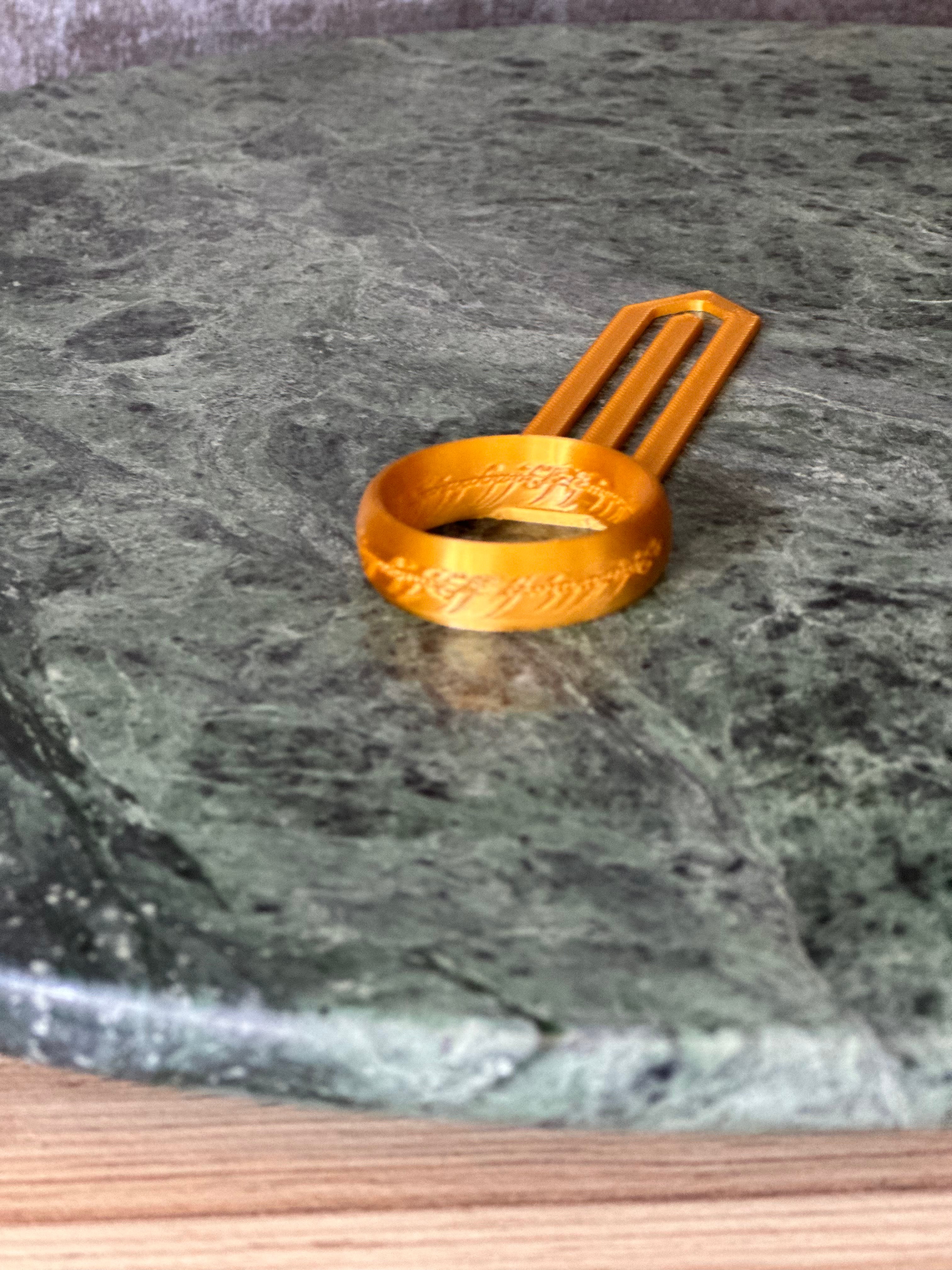 One Ring Bookmark (Set of 2)