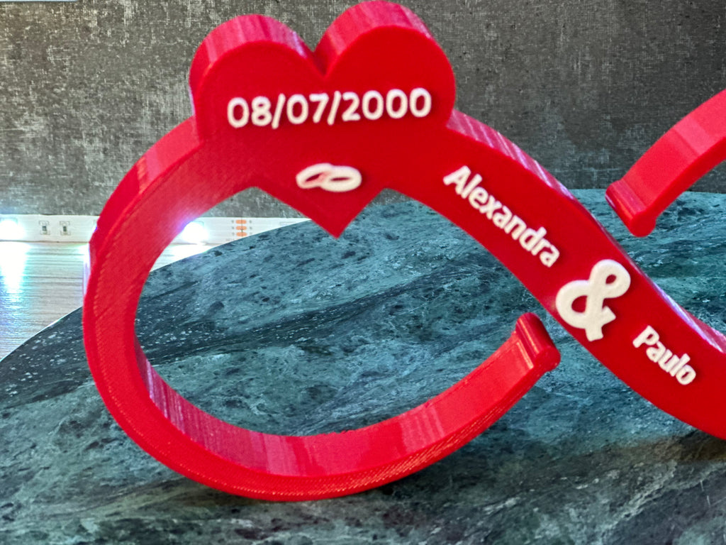 Personalised Infinity Symbol – Custom Name Gift