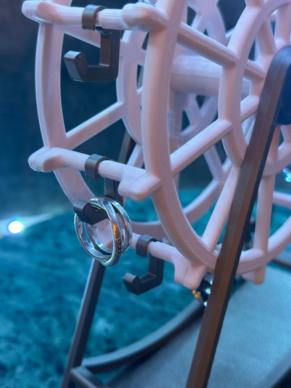 Wheel of Rings Jewellery Organiser