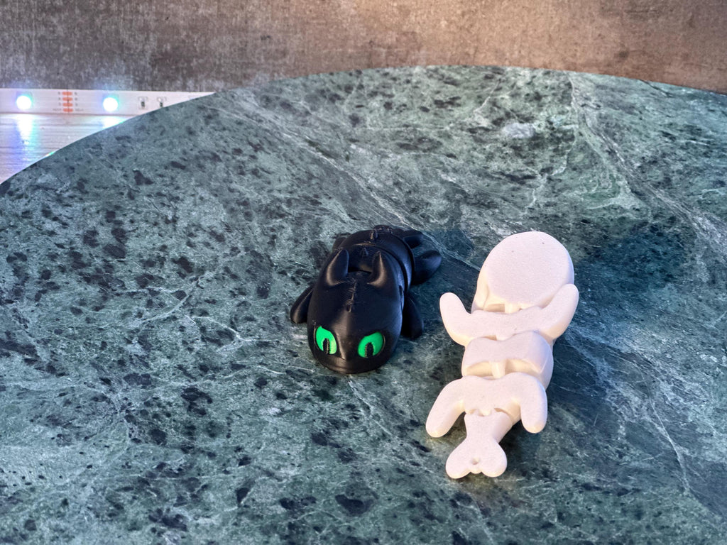 Night Fury & Light Fury Set