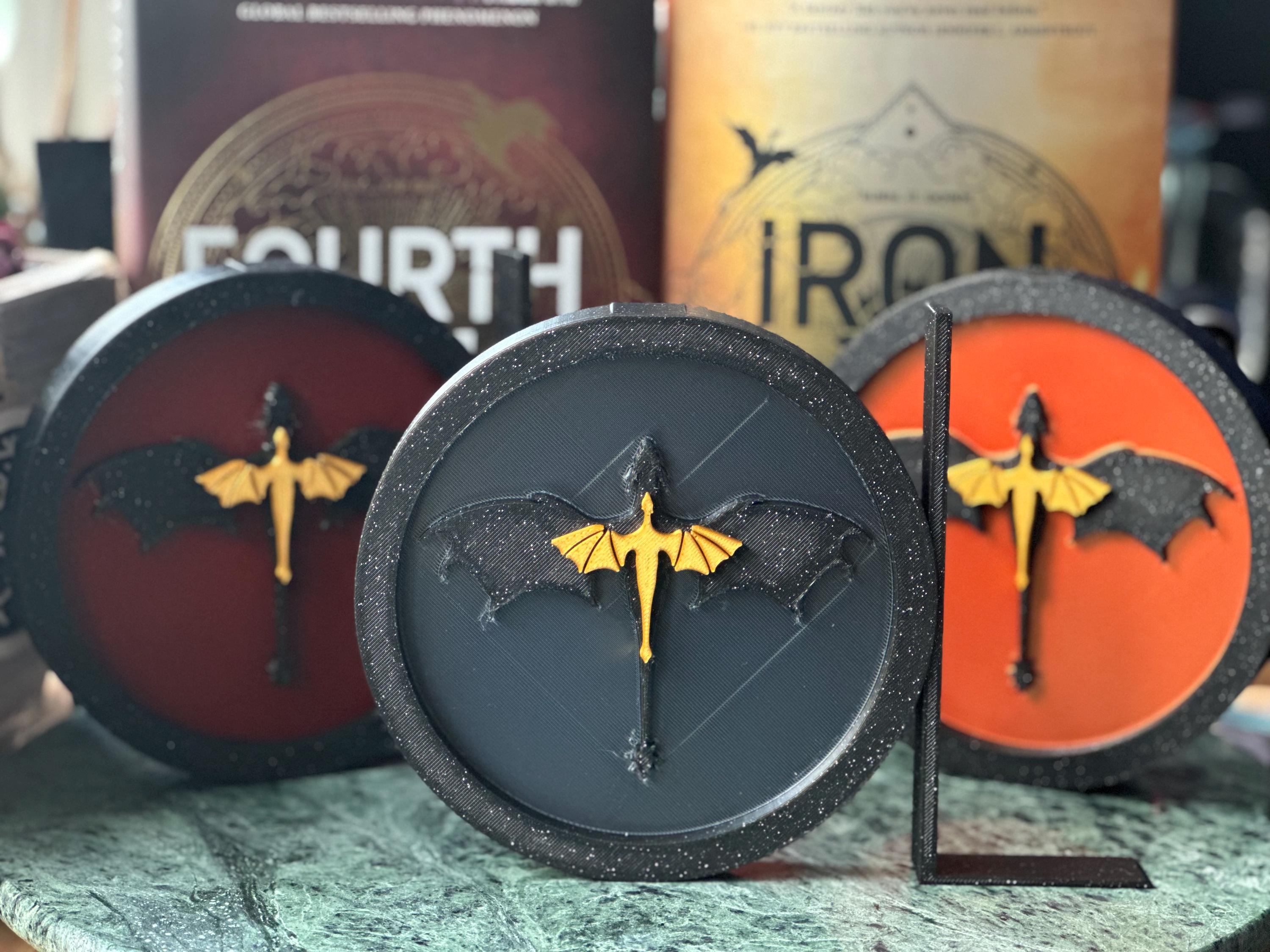 Fourth Wing Bookend