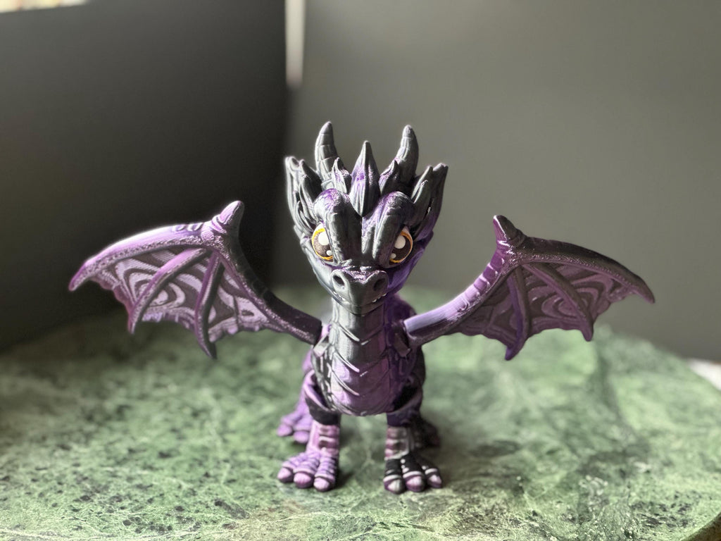 Fourth Wing Iridescent Dragon ‘Onyx Storm’