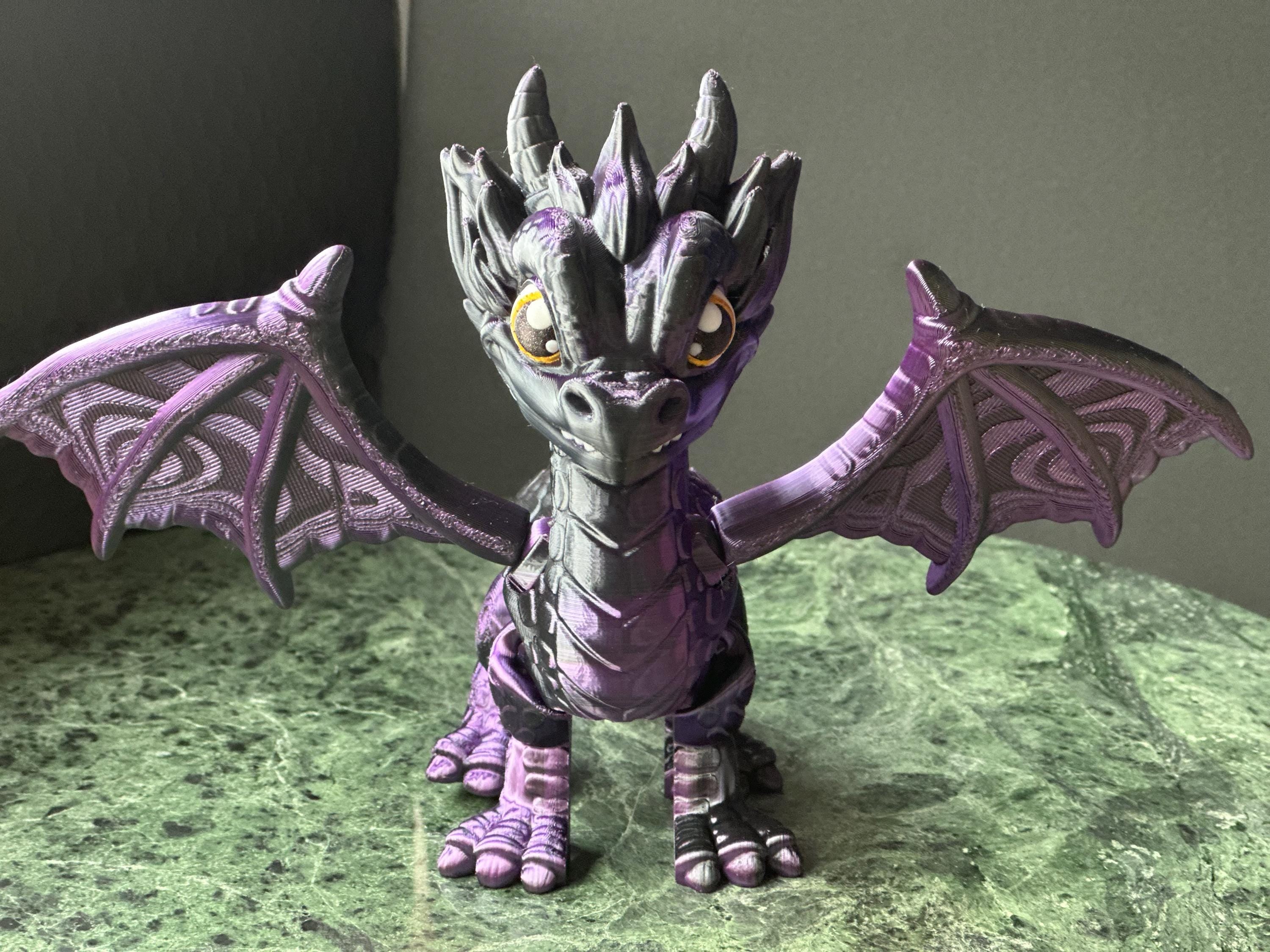 Fourth Wing Iridescent Dragon ‘Onyx Storm’