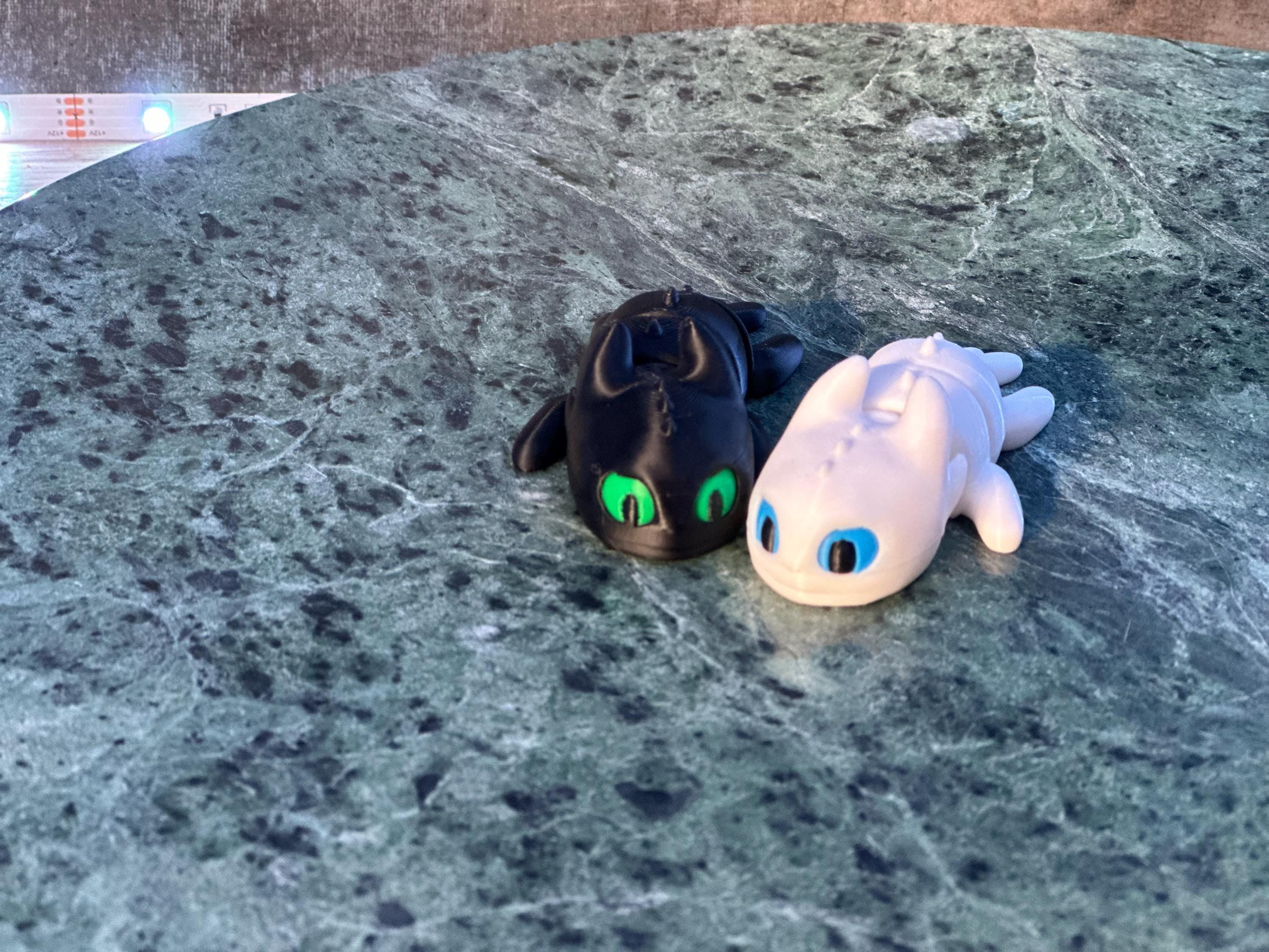 Night Fury & Light Fury Set