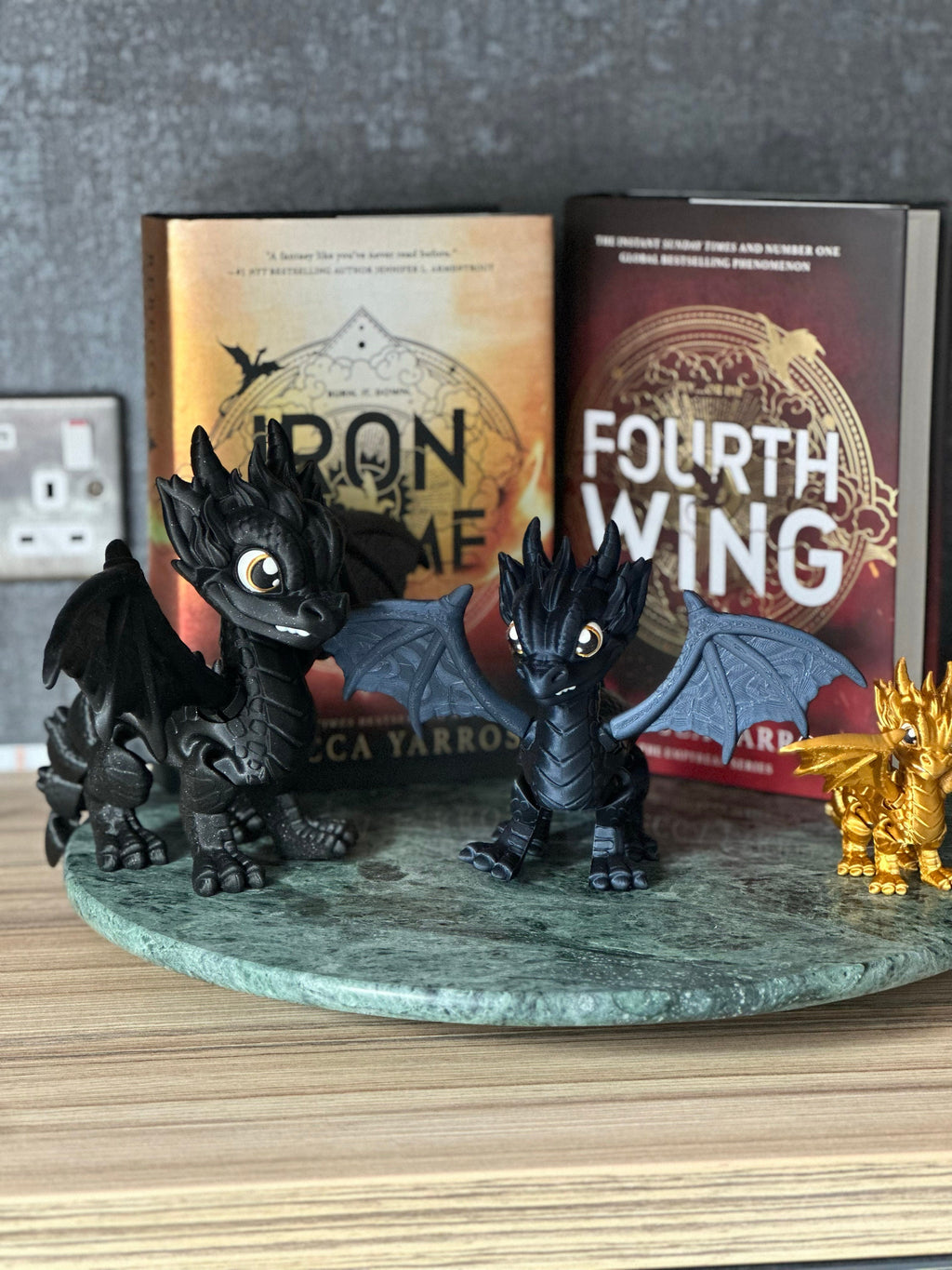 Fourth Wing Blue Dragon