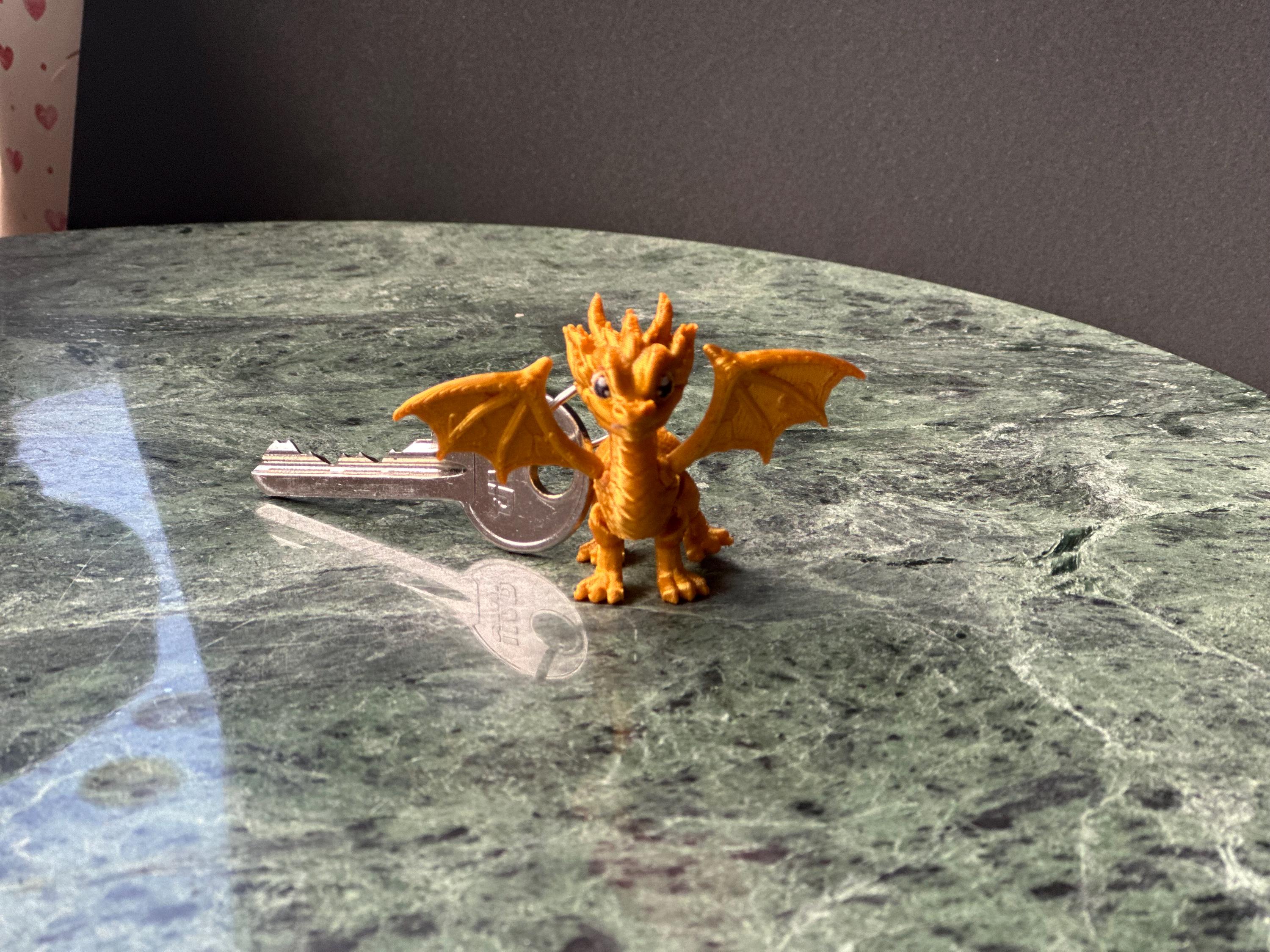 Andarna Dragon Keychain